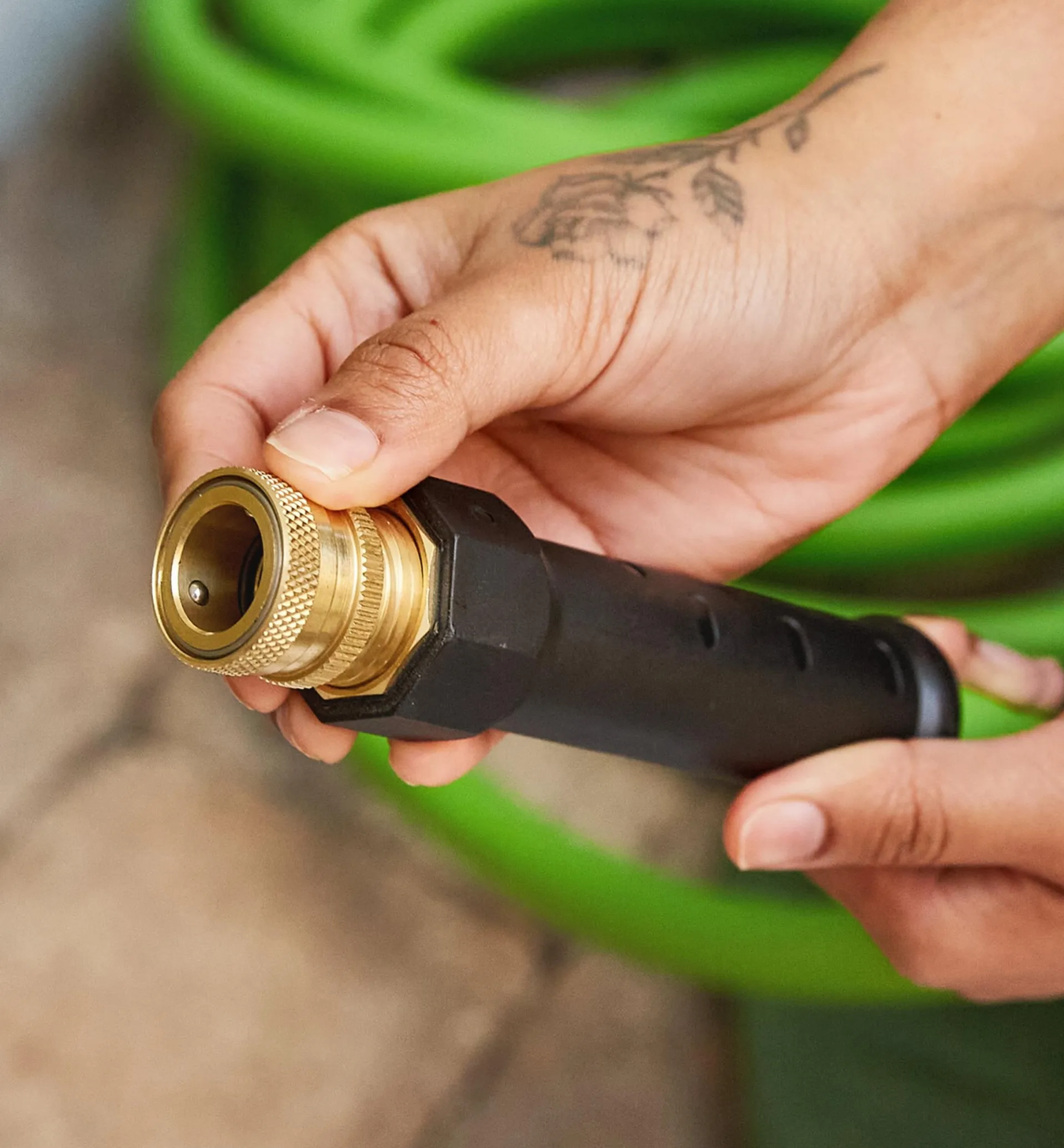 Lee Valley Brass Male Hose-End Quick Coupler