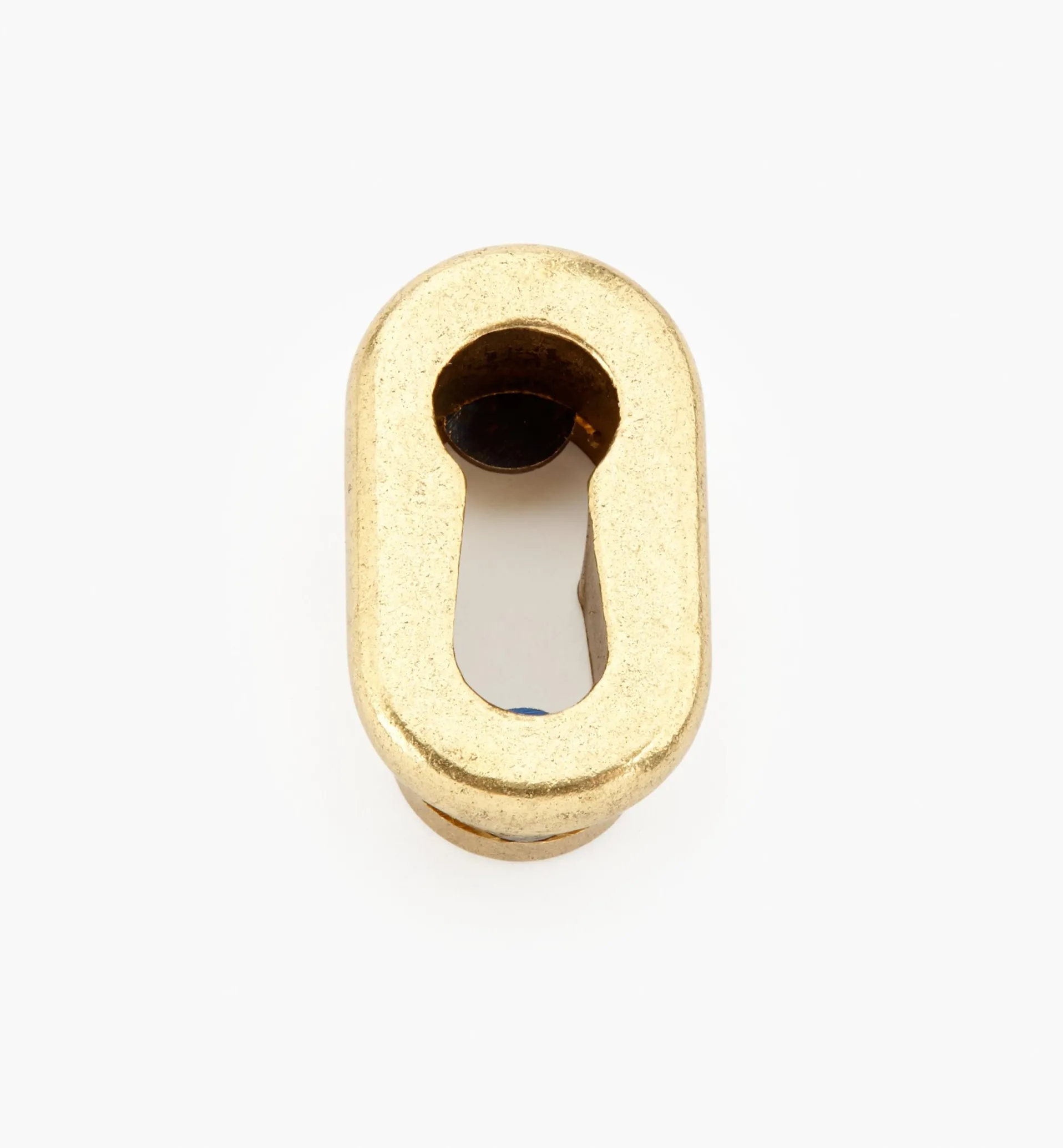 Lee Valley Brass Oval Insert Spline Escutcheon