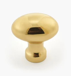 Lee Valley Brass Oval Knobs