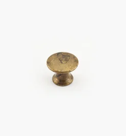 Lee Valley Brass Plain Knobs