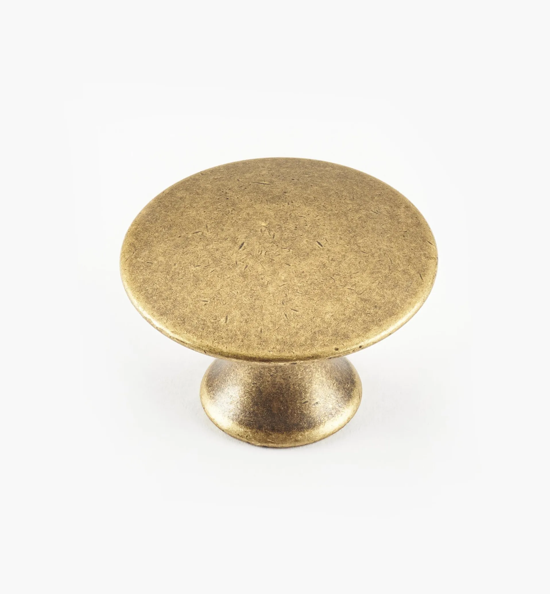 Lee Valley Brass Plain Knobs