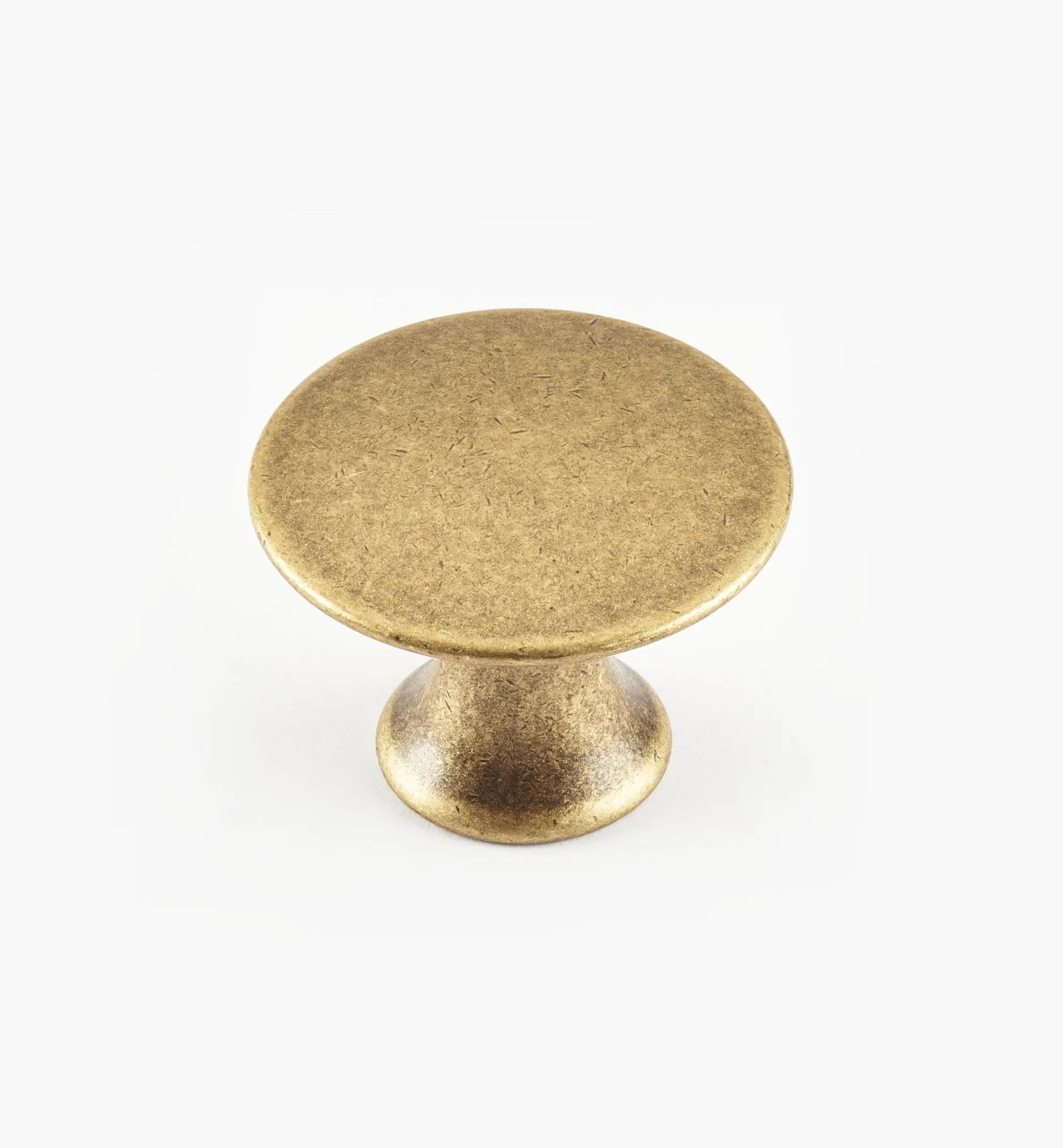 Lee Valley Brass Plain Knobs