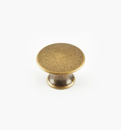 Lee Valley Brass Plain Knobs