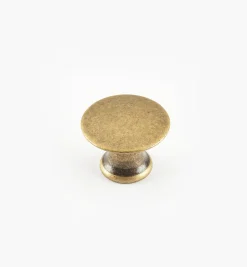 Lee Valley Brass Plain Knobs