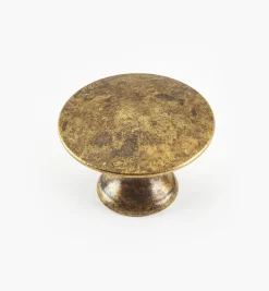 Lee Valley Brass Plain Knobs