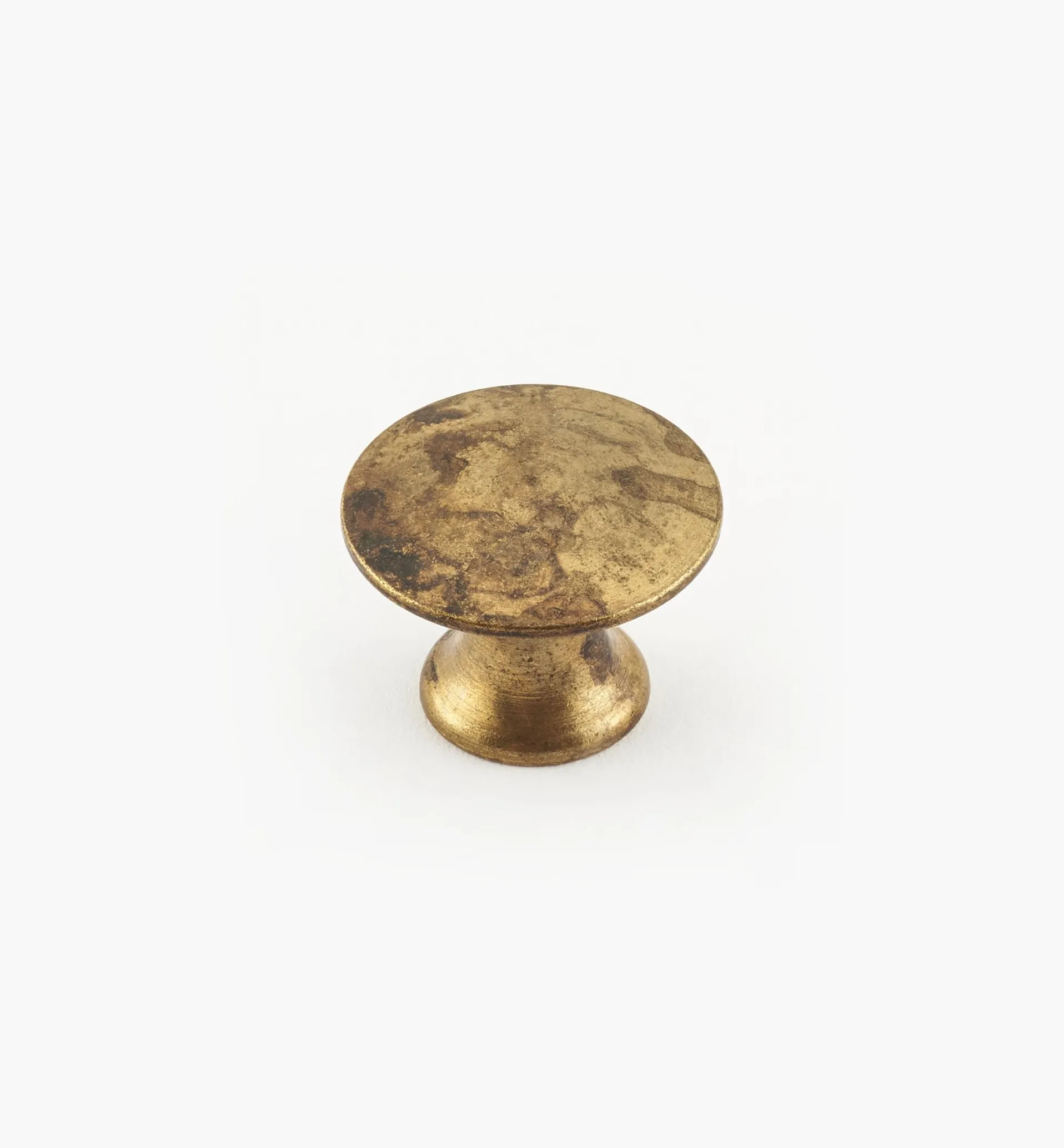 Lee Valley Brass Plain Knobs