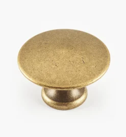 Lee Valley Brass Plain Knobs