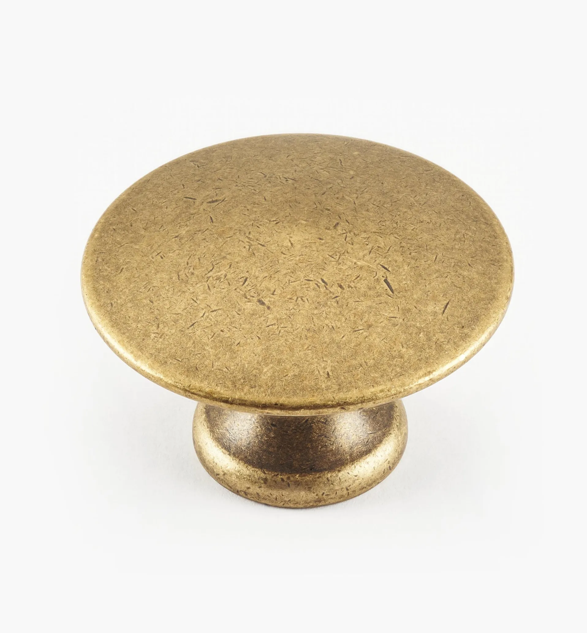 Lee Valley Brass Plain Knobs