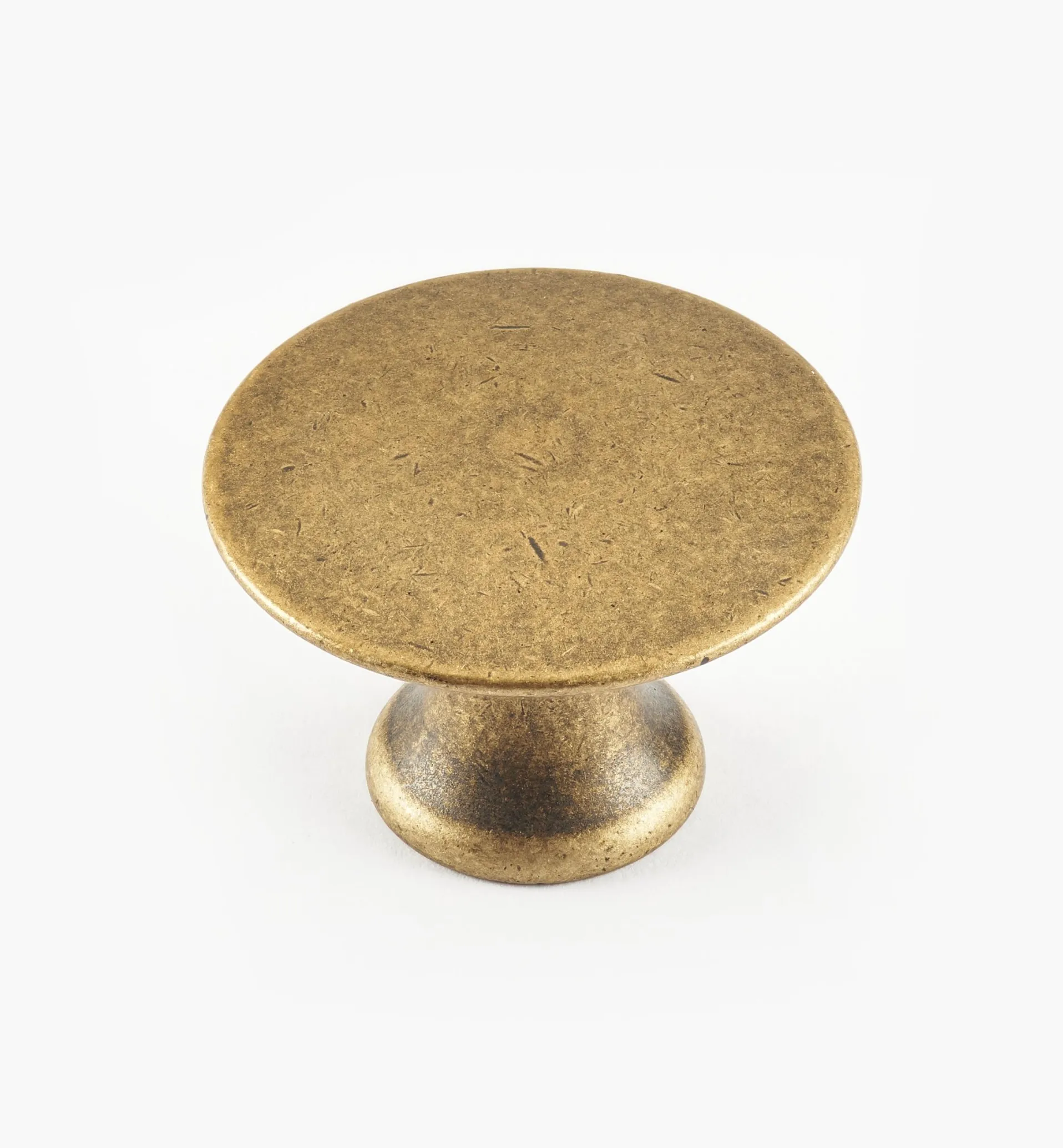 Lee Valley Brass Plain Knobs