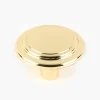 Lee Valley Brass Plate Accent Knob