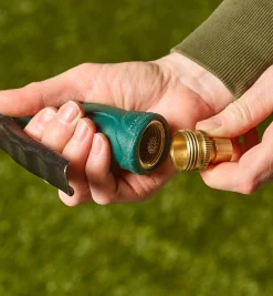 Lee Valley Brass Quick Connect Set With Water Stop