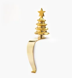 Lee Valley Brass Stocking Hangers