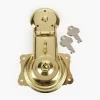 Lee Valley Brass-Plated Trunk Lock