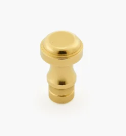 Lee Valley Brusso Small Brass Knobs