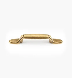 Lee Valley Burnished Brass Plain Die-Cast Pull