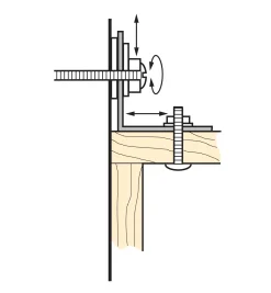 Lee Valley Cabinet Hangers
