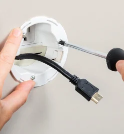 Lee Valley Cable Grommet Kit For Wall-Mounted Electronics