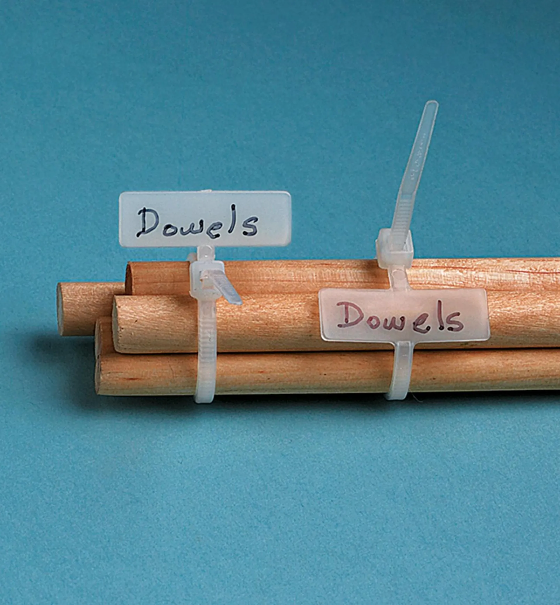 Lee Valley Cable Ties With Labels