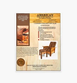 Lee Valley California West Bow Arm Chair Plan