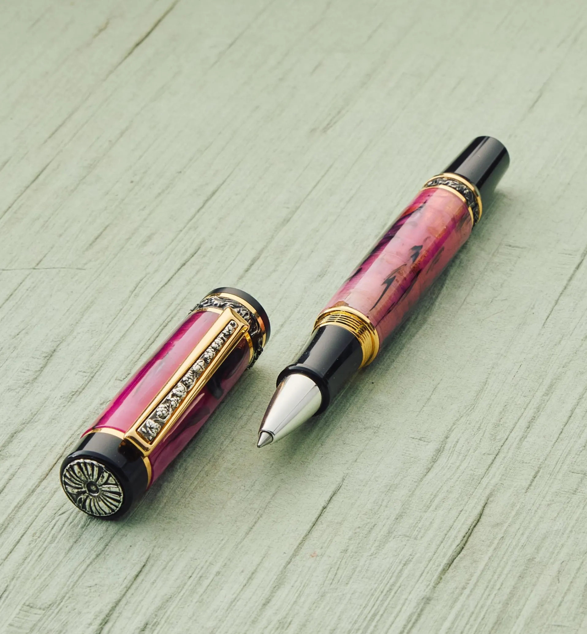 Lee Valley Cambridge Rollerball Pen Hardware