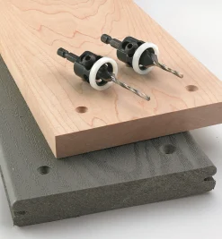 Lee Valley Carbide Countersink Drills With Low-Friction Depth Stop