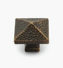 Lee Valley Cast Bronze Square Knob