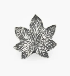 Lee Valley Cast Pewter Maple Leaf Knobs