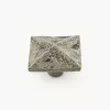 Lee Valley Cast Pewter Square Knob