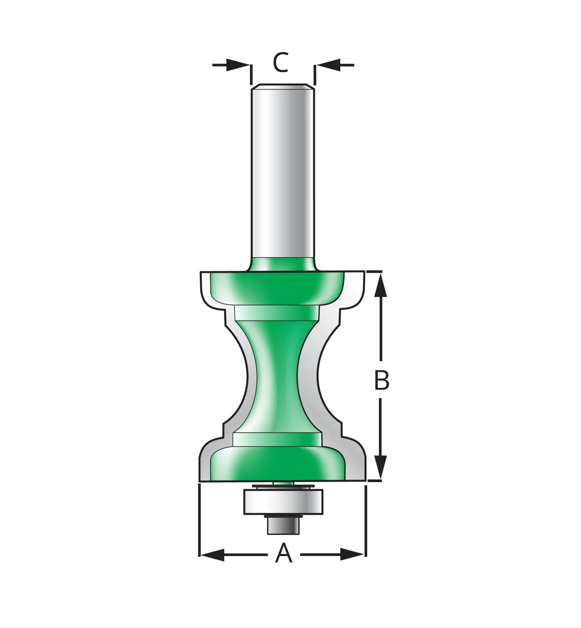 Lee Valley Chair Rail Bits