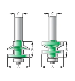 Lee Valley Classic Rail & Stile Set