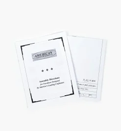 Lee Valley Contemporary Dining Set Plans Combo