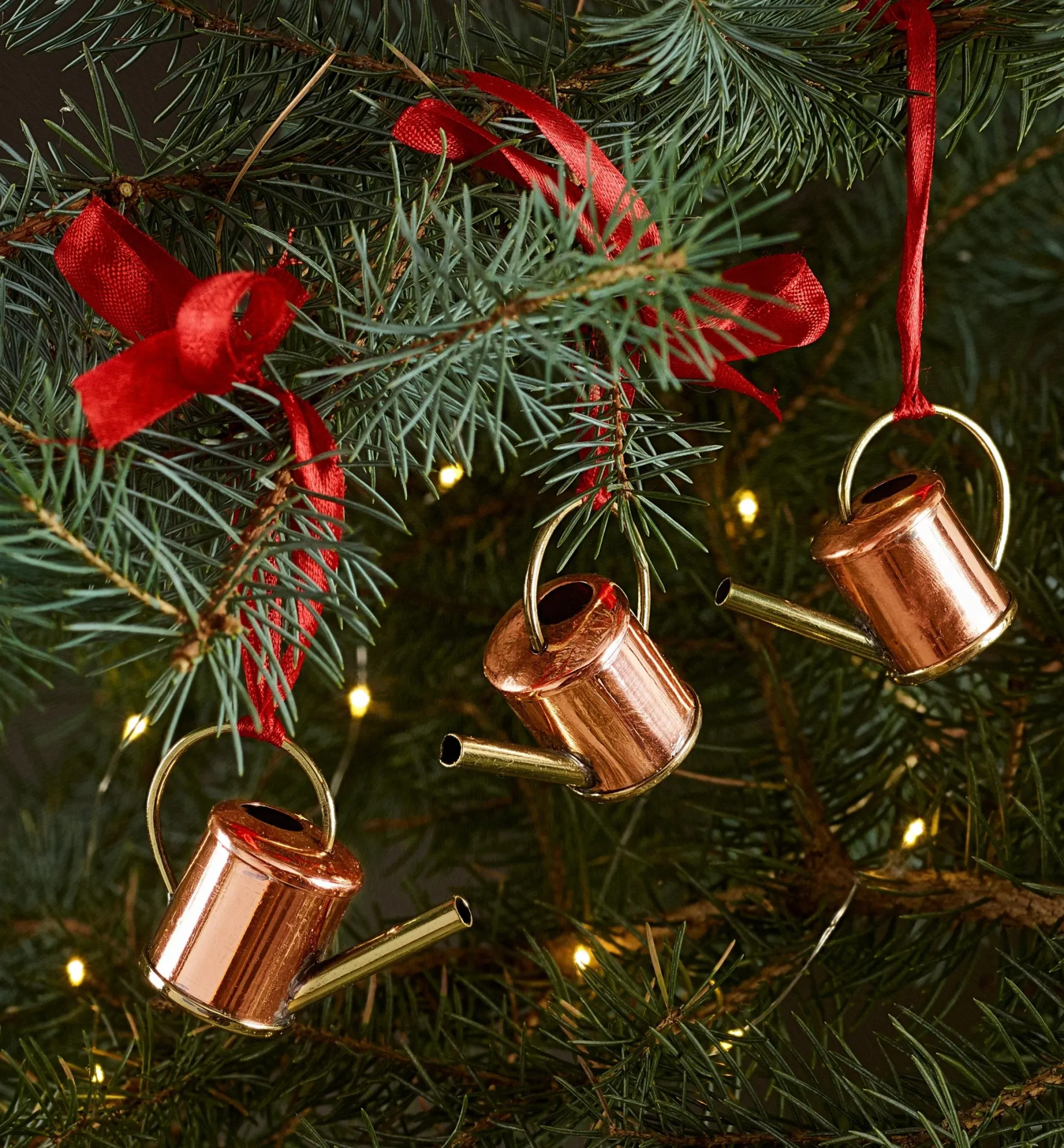 Lee Valley Copper Watering Can Ornaments