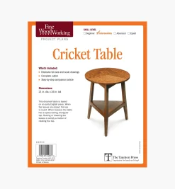 Lee Valley Cricket Table Plan