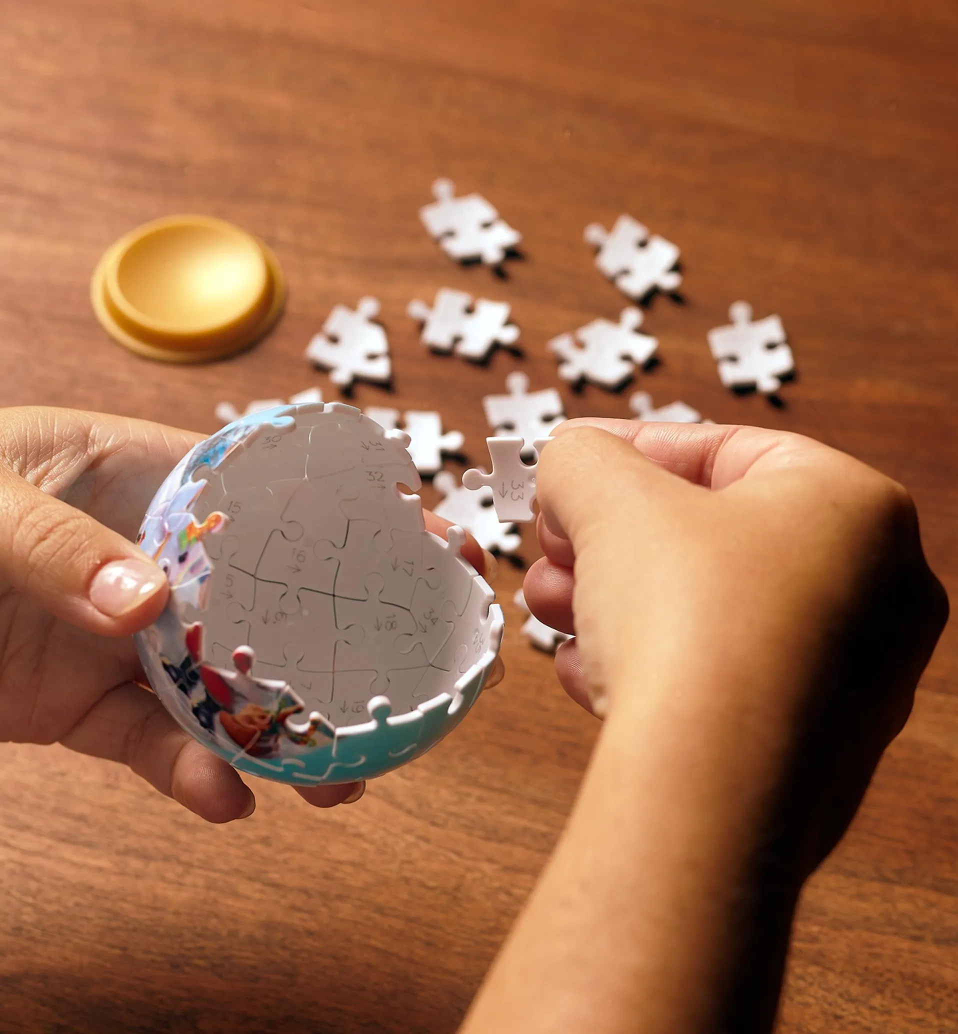 Lee Valley 3D Puzzle Christmas Ornament