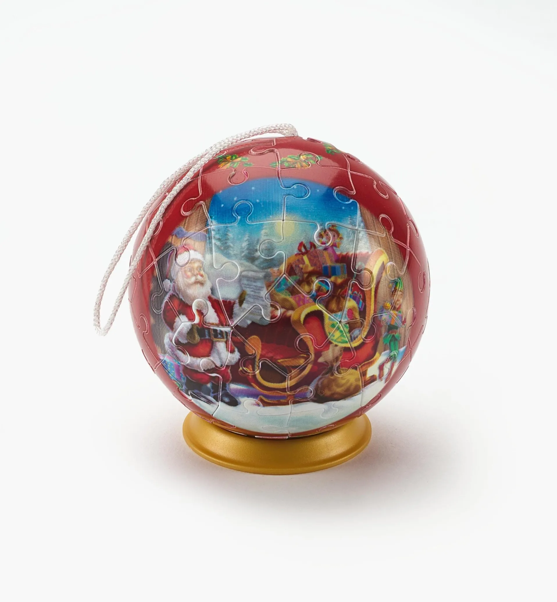 Lee Valley 3D Puzzle Christmas Ornament