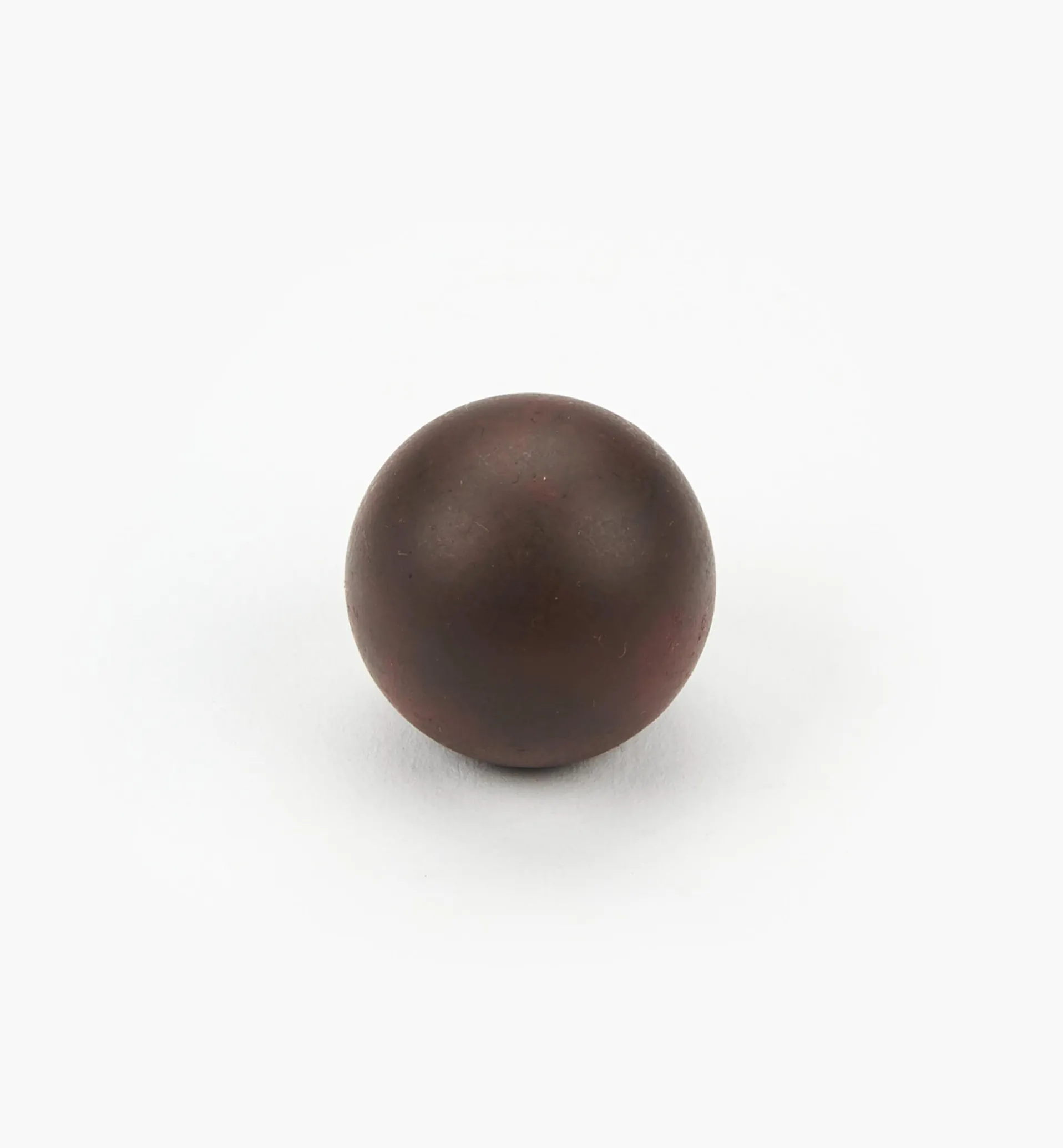 Lee Valley Dark Rust Brass Knob