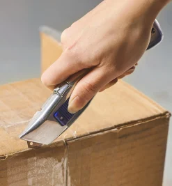 Lee Valley Delphin 2013 Retractable Knife With Holster