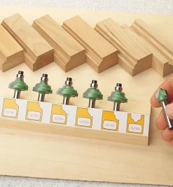 Lee Valley Detail Router Bit Set