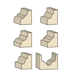 Lee Valley Detail Router Bit Set