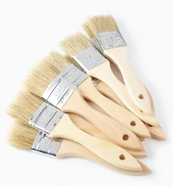 Lee Valley Disposable Natural-Bristle Brushes