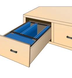 Lee Valley Drawer File-Frame Kits