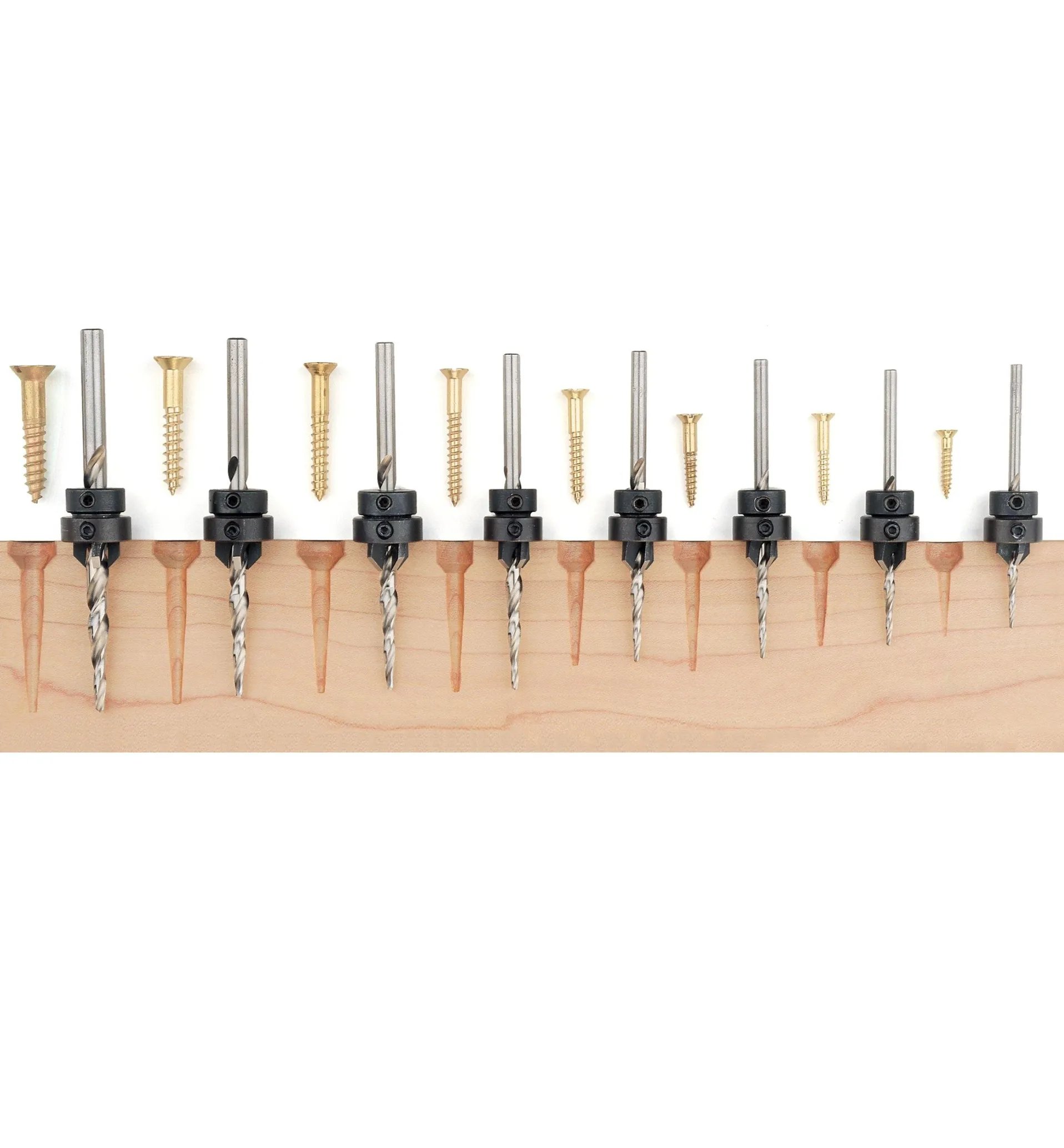 Lee Valley Drill Bit/Countersink/ Counterdrill Sets