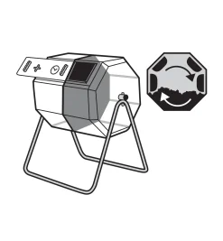 Lee Valley Dual-Batch Rolling Composter