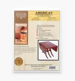 Lee Valley Duncan Phyfe Dining Table Plan