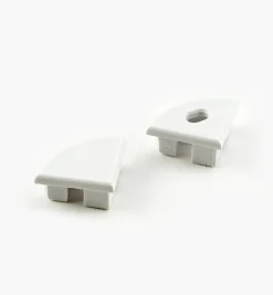 Lee Valley End Caps For Corner-Mount LED Tape Lighting Channels