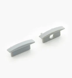 Lee Valley End Caps For Flush-Mount LED Tape Lighting Channels