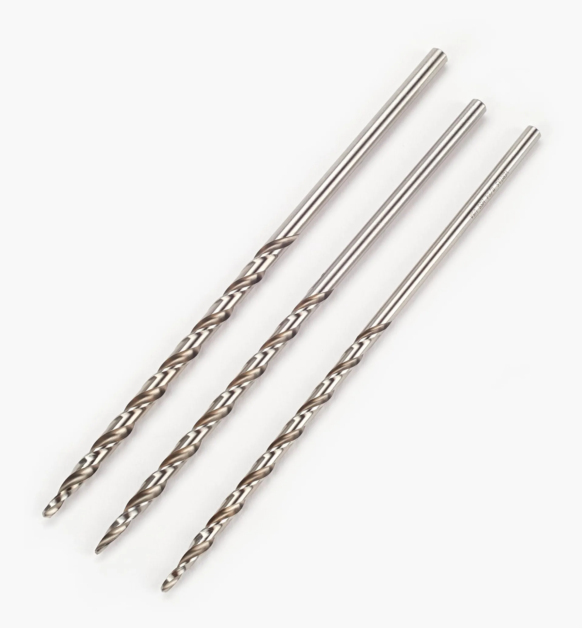 Lee Valley Extra-Long Taper-Point Drill Bits