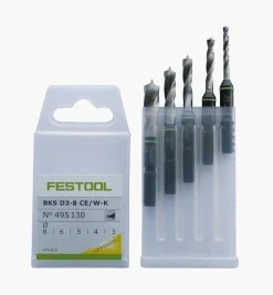 Lee Valley Festool Centrotec Stubby Brad Point Bits