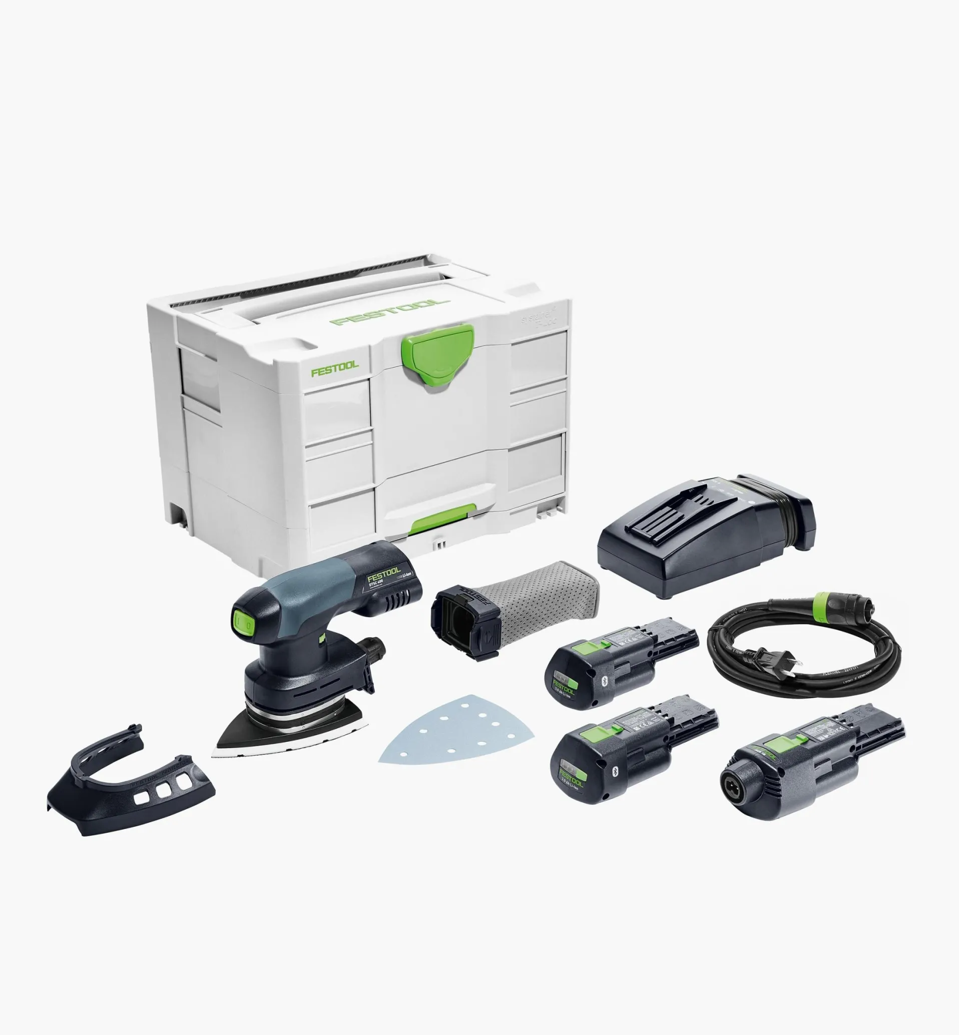 Lee Valley Festool Cordless Delta Sander DTSC 400 LI 3,0 Set