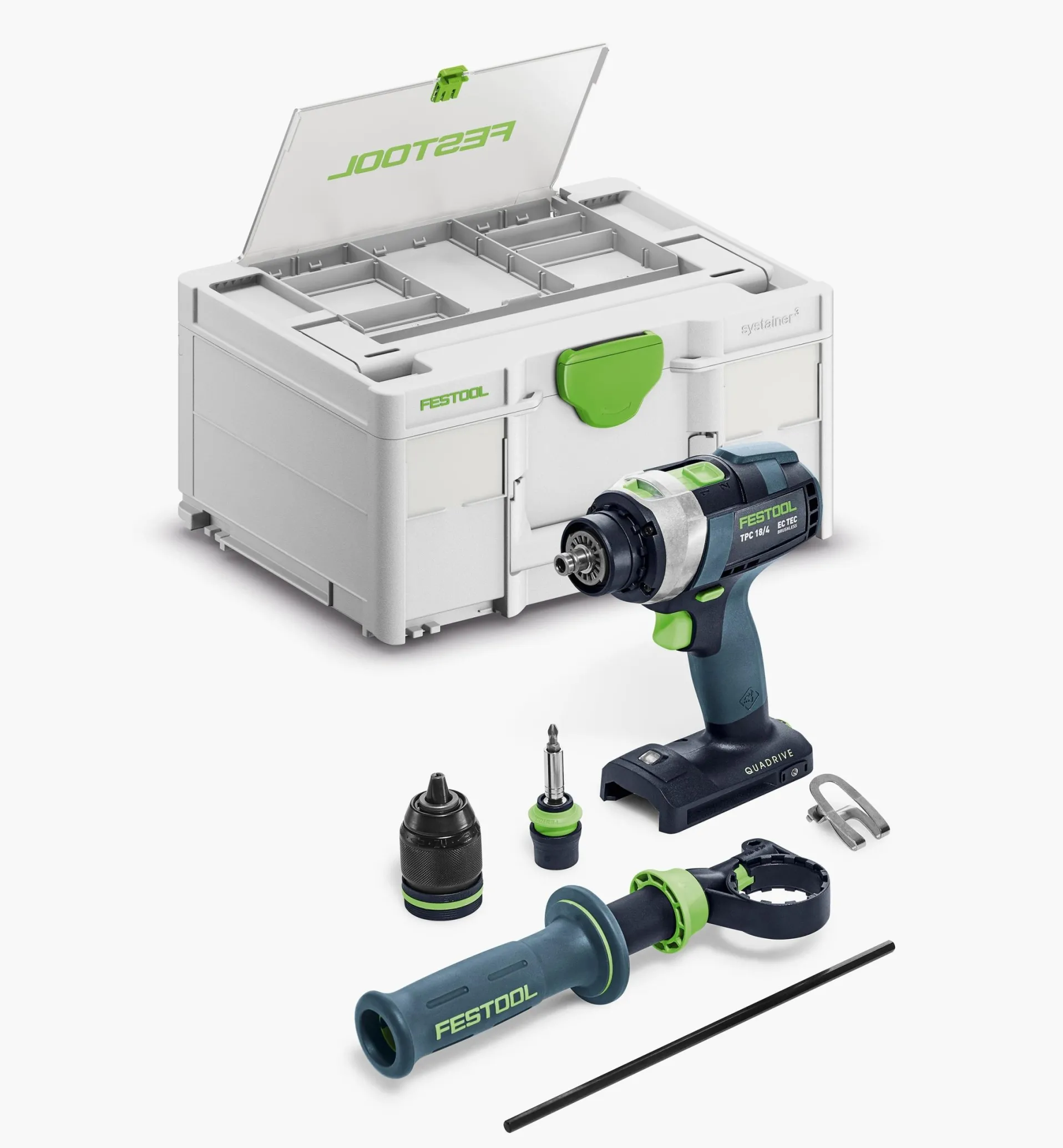 Lee Valley Festool Cordless Drill Quadrive TPC 18/4 I - Basic